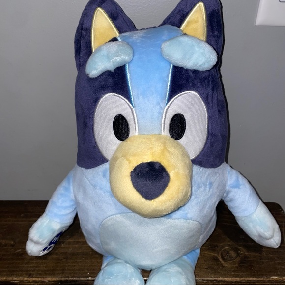 Bluey Build-A-Bear Light Blue Plush - Picture 2 of 7